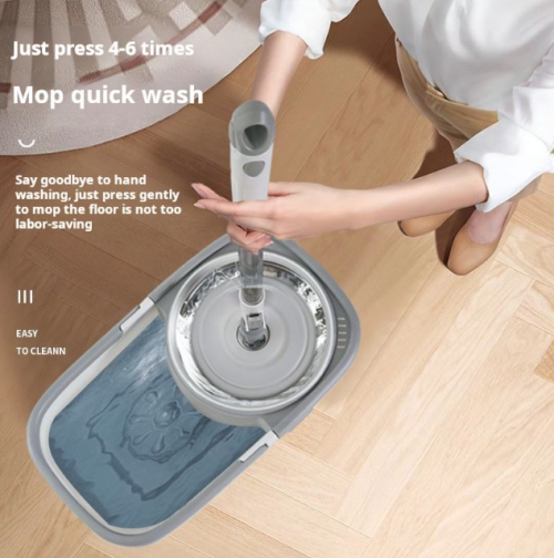 360 Microfiber Magic Mop Cleaning Floor Mops with Cleaning Bucket