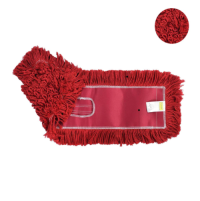 Red Cotton Yarn Commercial Dust Mop Replacement Head
