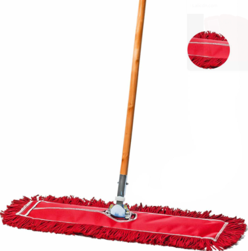 Red Cotton Yarn Commercial Dust Mop Replacement Head